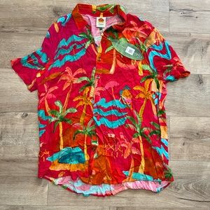 Farm Rio Red Ipanema Unisex Shirt - XL - New with Tag